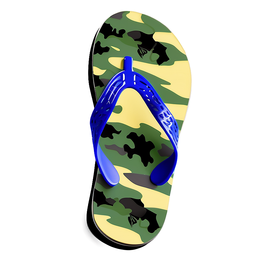 Camouflage Military Flip Flop Png 06132024