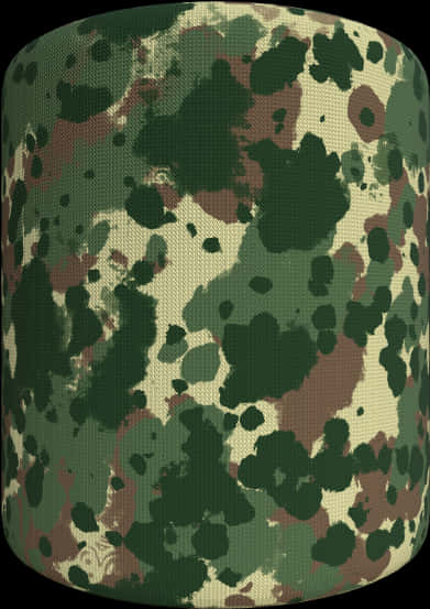 Camouflage Pattern Cylinder Texture