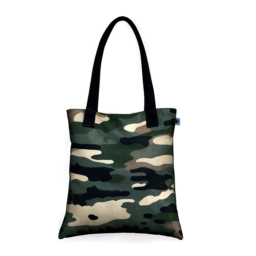 Camouflage Tote Bag Png 05252024