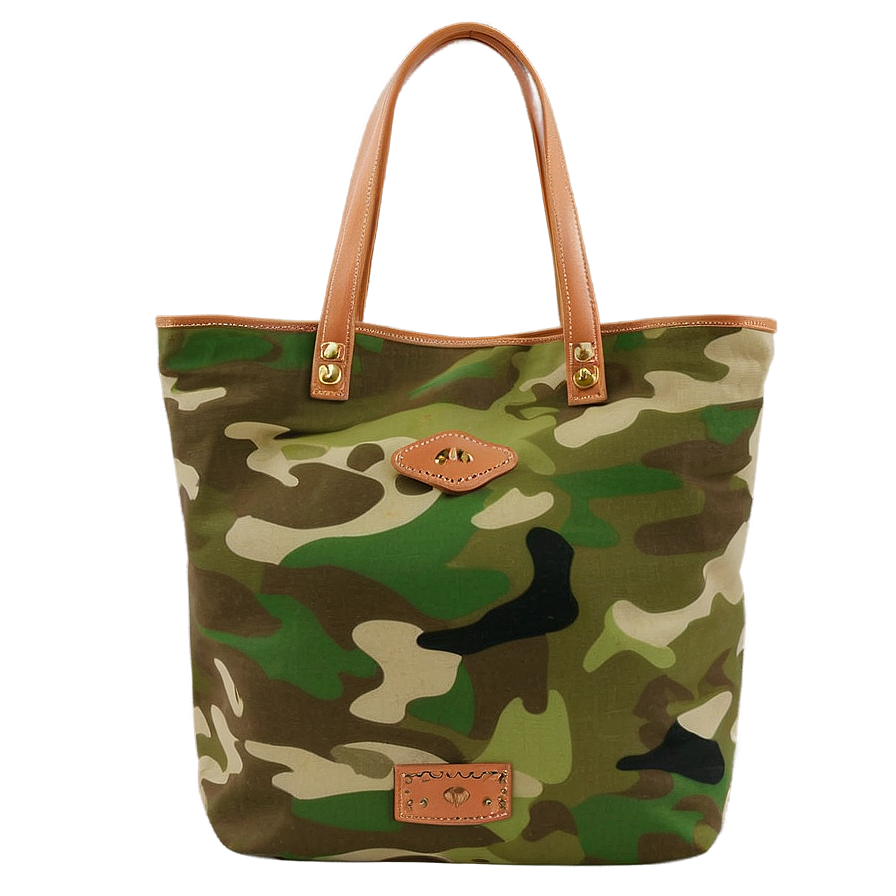 Camouflage Tote Bag Png 05252024