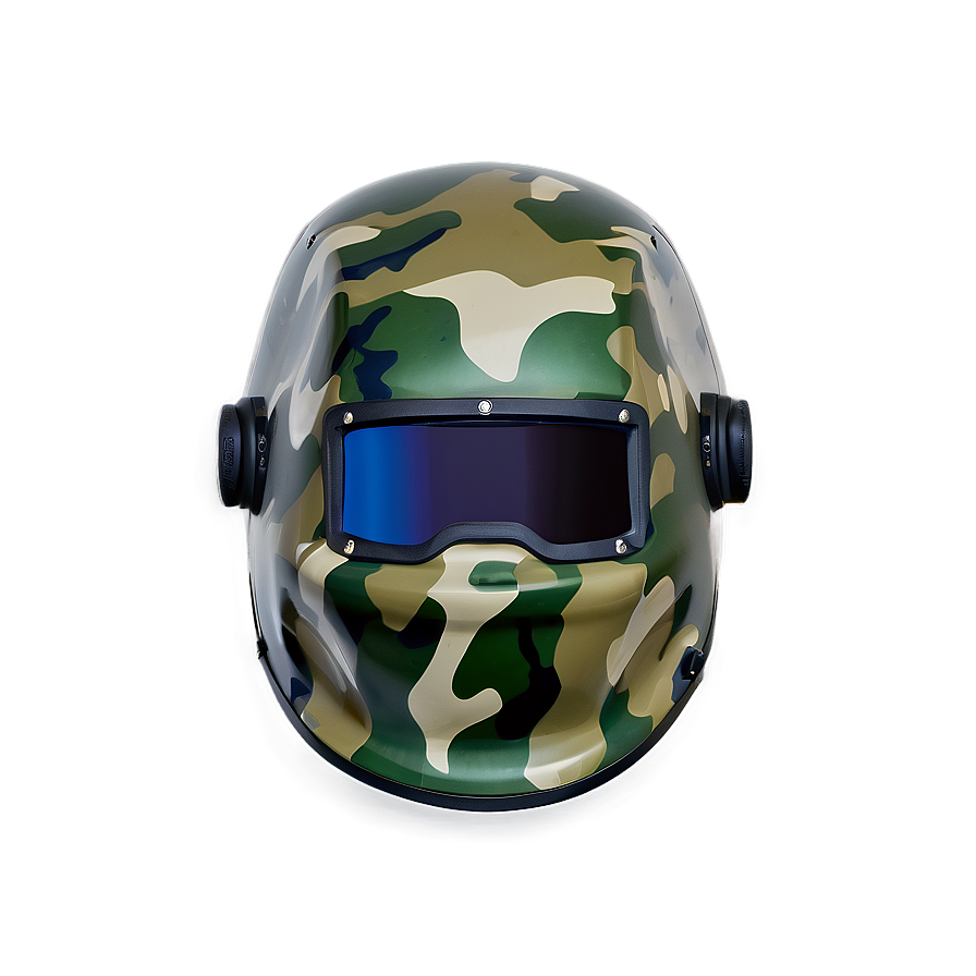 Camouflage Welding Helmet Png 06292024