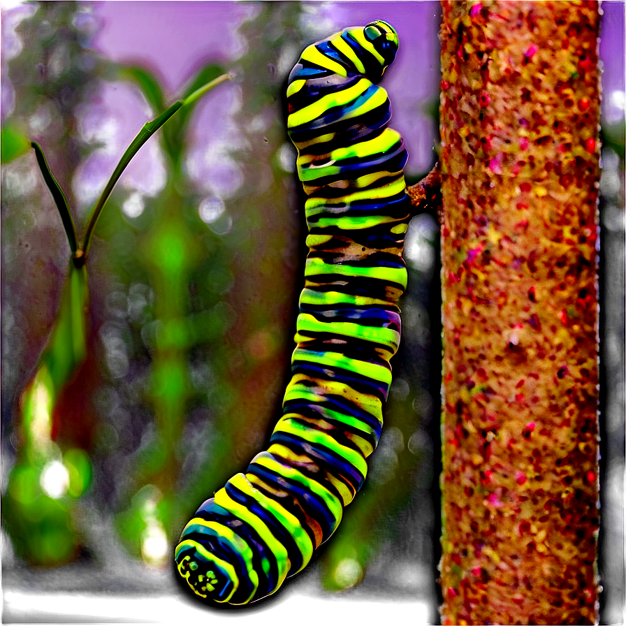 Camouflaged Caterpillar Png 39