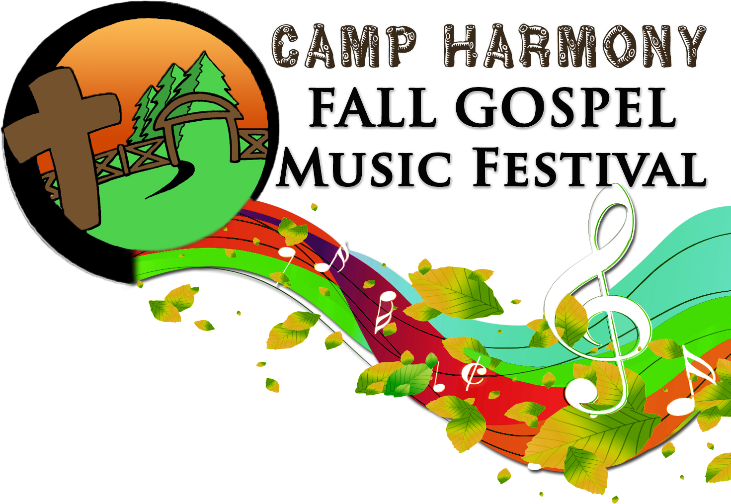 Camp Harmony Fall Gospel Music Festival Graphic