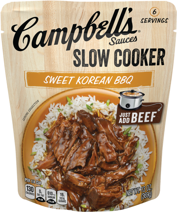 Campbells Sweet Korean B B Q Sauce Packet