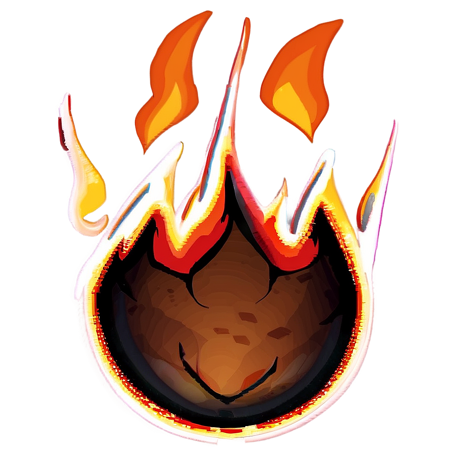 Campfire Flames Png Ecl27