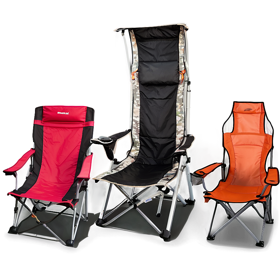 Camping Chair With Armrests Png Lot