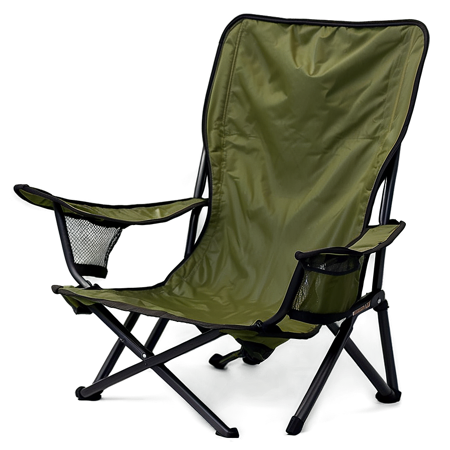 Camping Chair With Armrests Png Xiv60