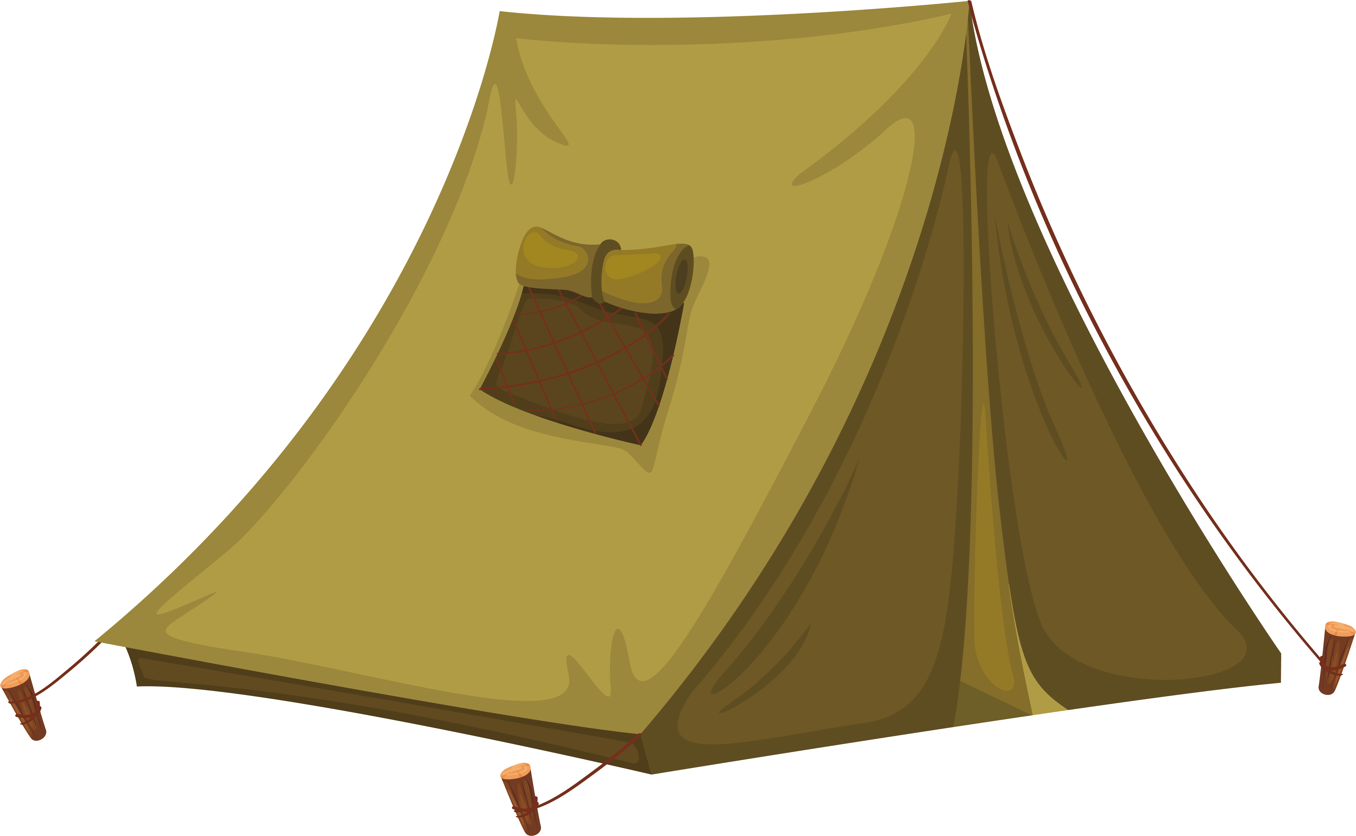 Camping Tent Illustration