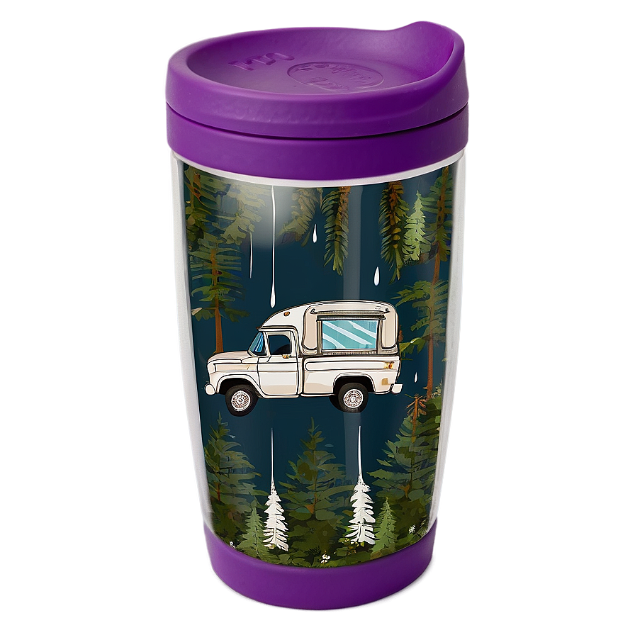 Camping Tumbler Design Png Hdp