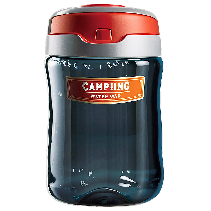 Camping Water Bottle Png 79