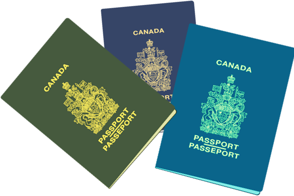 Canadian Passports Variety