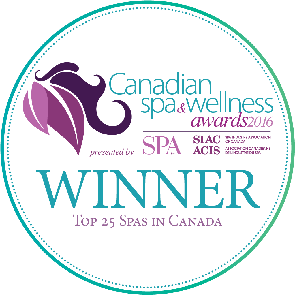 Canadian Spa Wellness Awards2016 Winner Badge