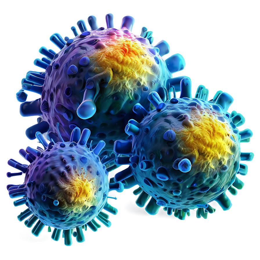 Cancer Cells Illustration Png 06112024