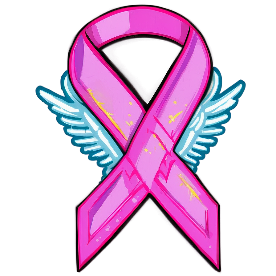 Cancer Ribbon Angel Png Mii