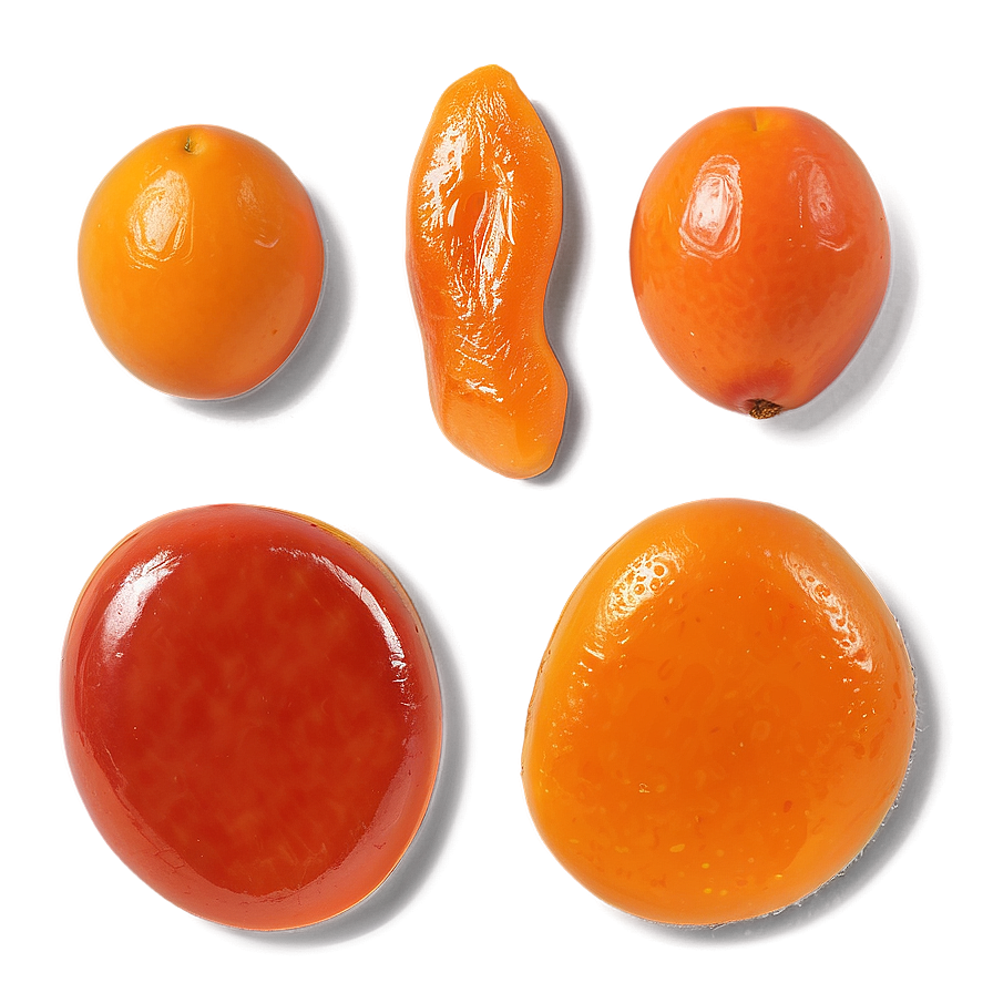 Candied Apricot Png 9