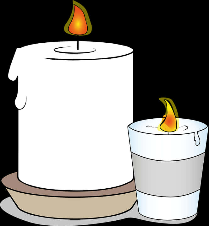 Candle_ Illustration_ Vector