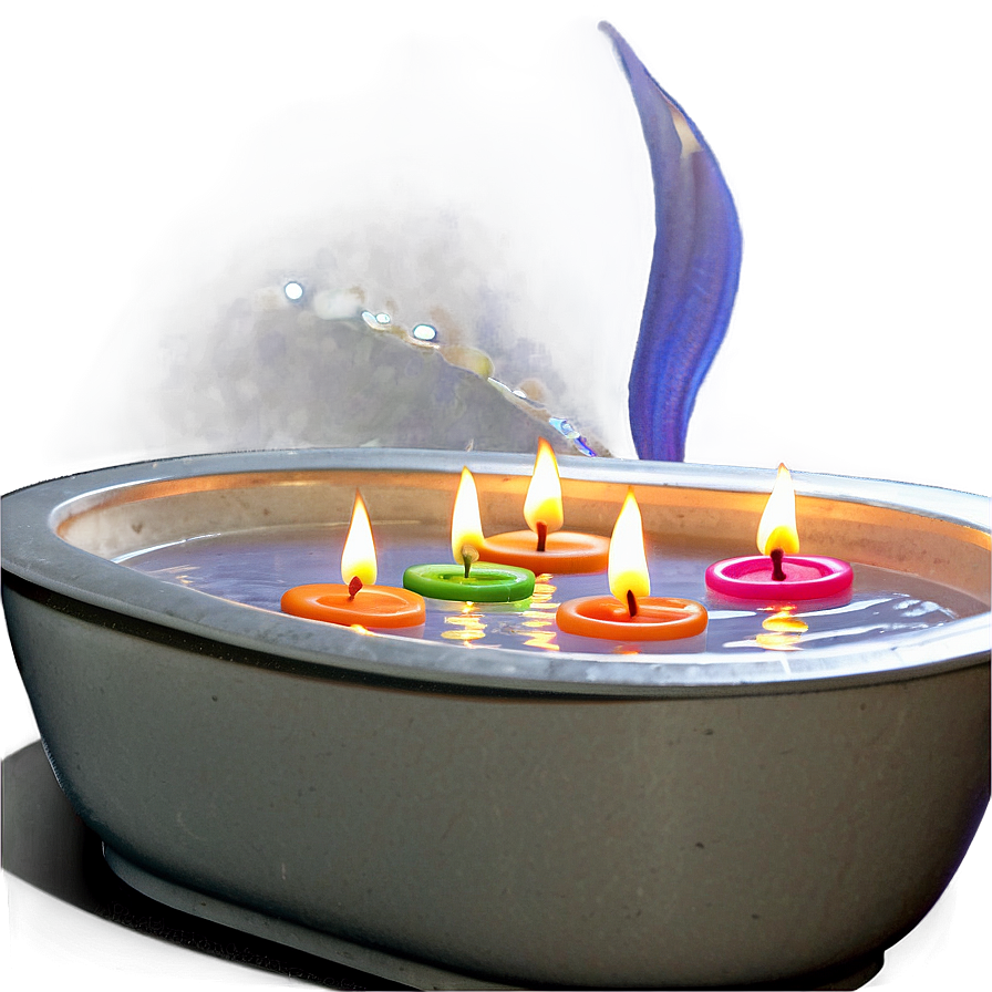 Candle Light Bath Png Cos46