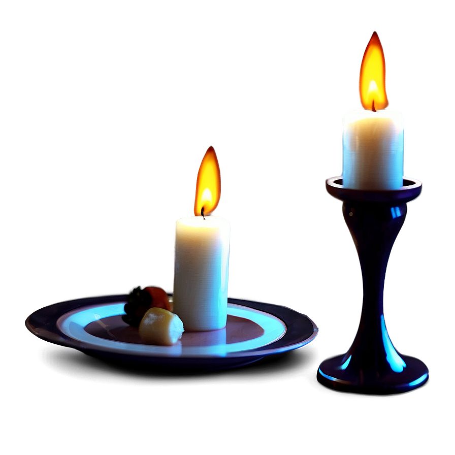 Candle Light Dinner Decoration Png Lsd59