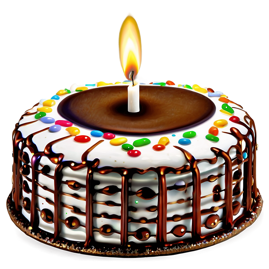 Candle On Cake Png 05232024