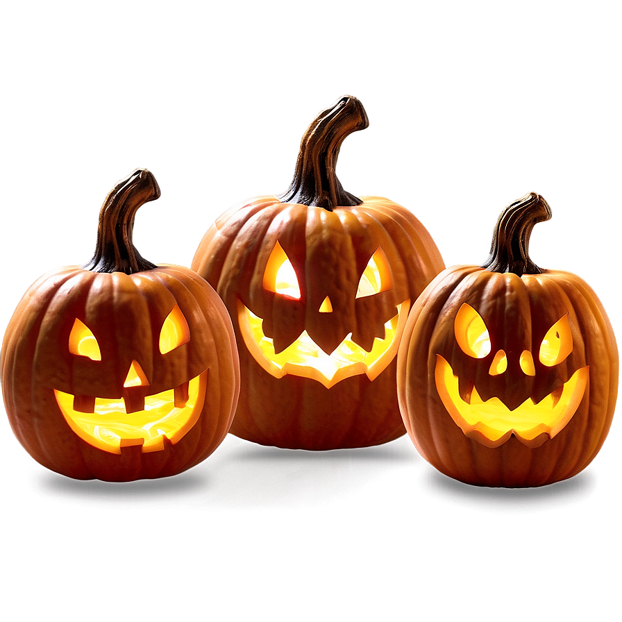 Candlelit Pumpkin Carving Png 38