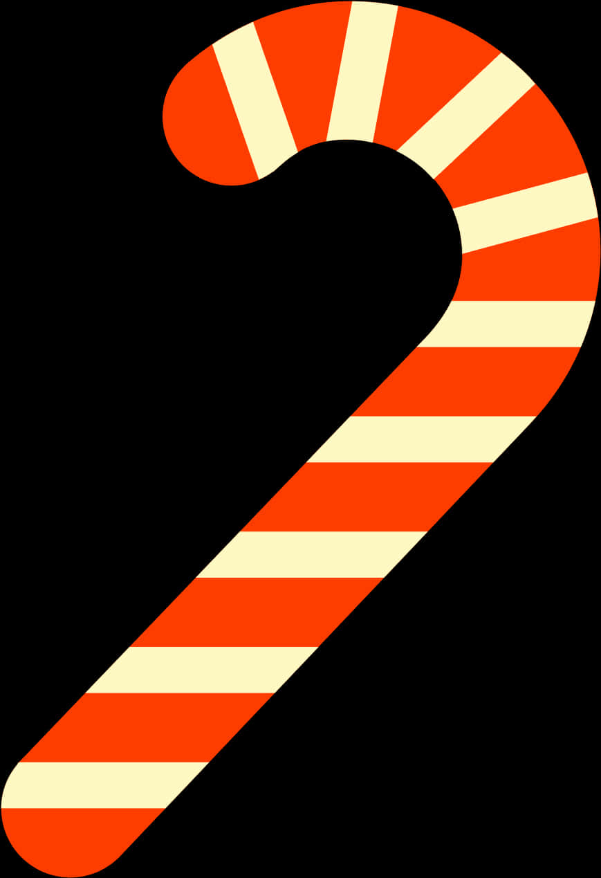 Candy Cane Icon