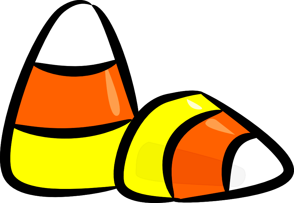 Candy Corn Cartoon Halloween