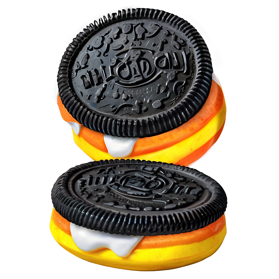 Candy Corn Oreo Halloween Special Png 19