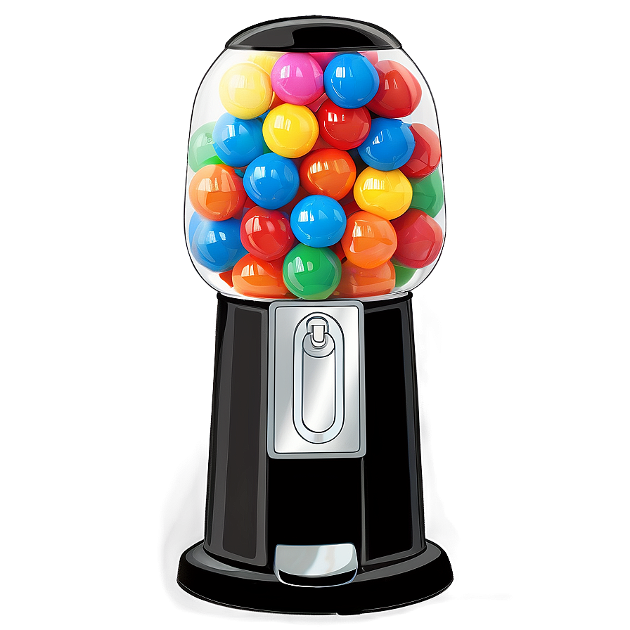 Candy Dispenser Gumball Machine Png Qlp