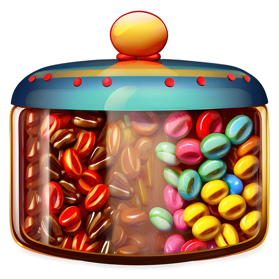 Candy Jar Clipart Png 06292024