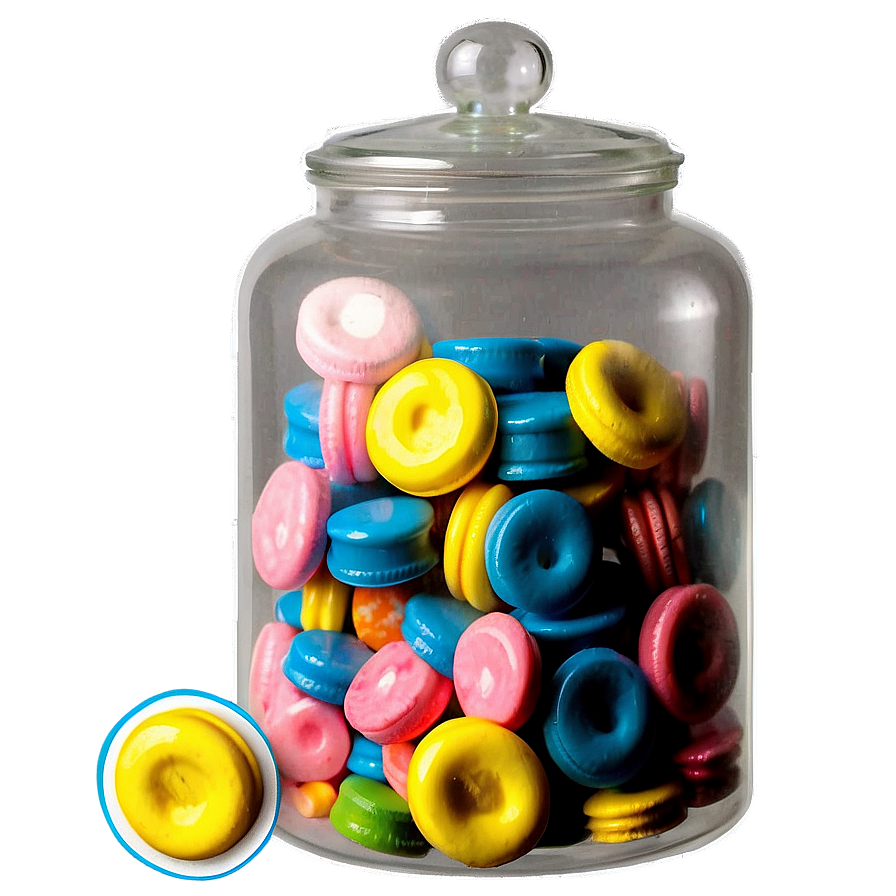 Candy Jar For Party Png 06292024