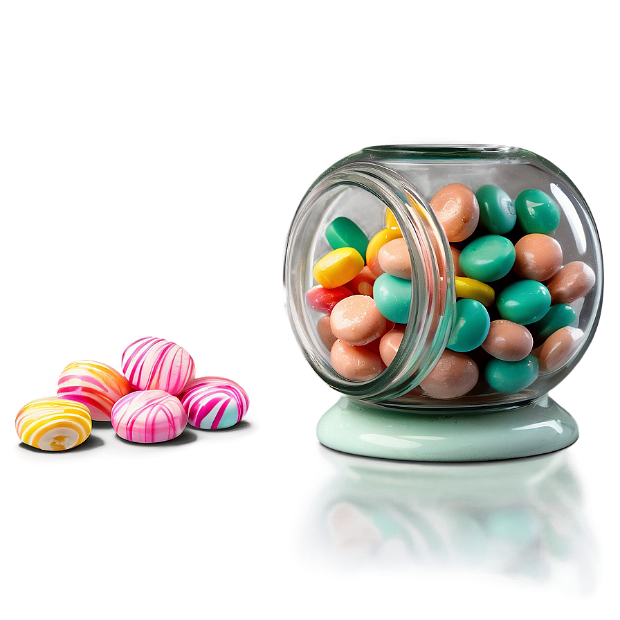 Candy Jar On Table Png 06292024