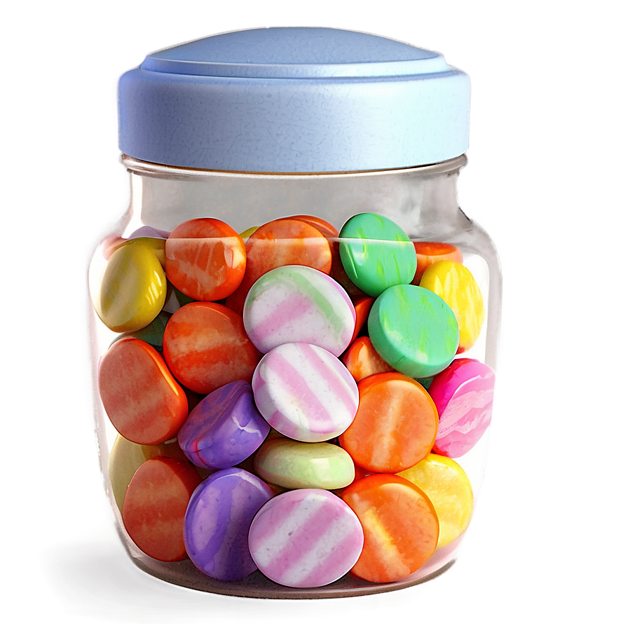 Candy Jar On Table Png 06292024