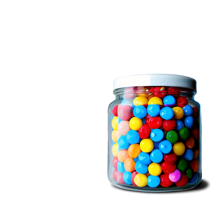 Candy Jar Top View Png 90