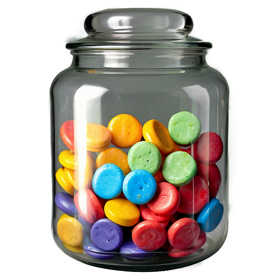 Candy Jar With Label Png 38