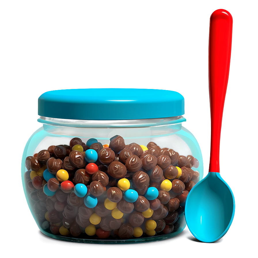 Candy Jar With Scoop Png 06292024