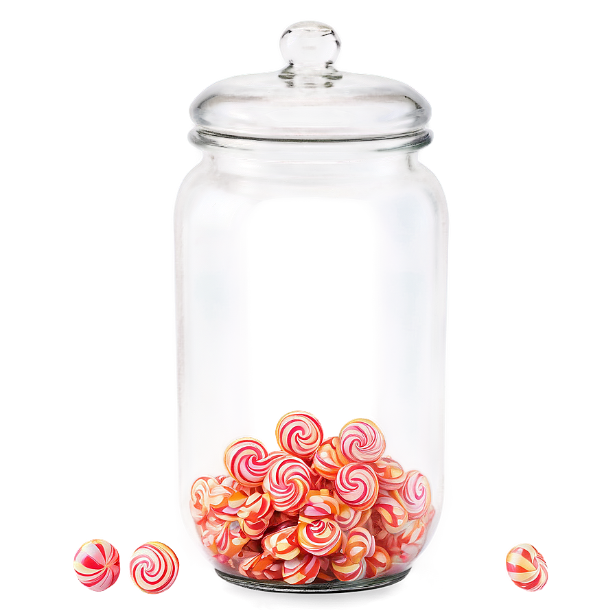 Candy Jar With Scoop Png 06292024