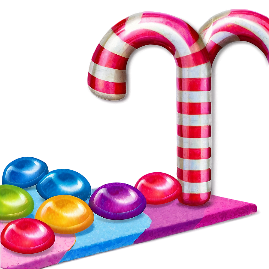 Candy Land Board Game Elements Png Syn