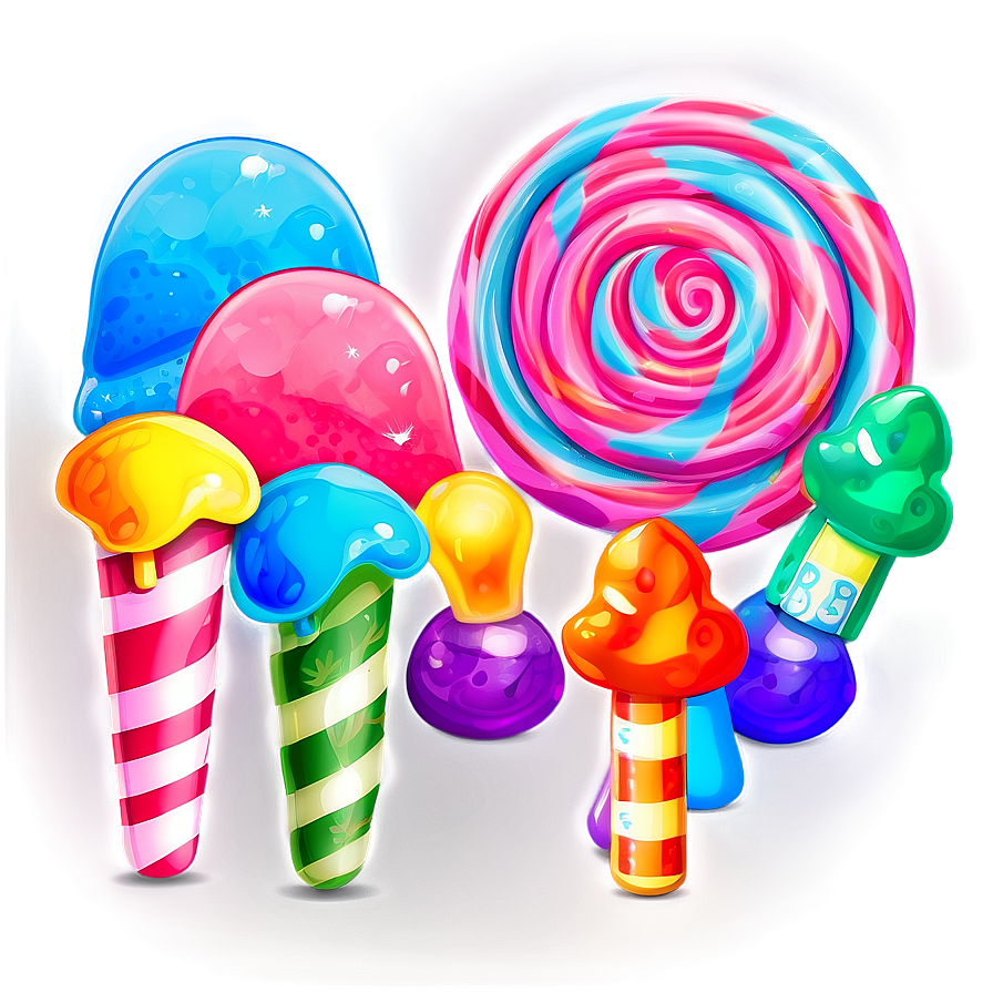 Candy Land Illustration Png 87