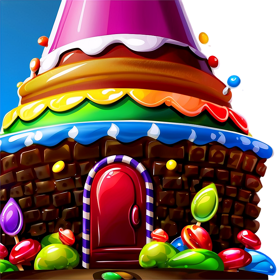 Candyland Confectionery Castle Png 25