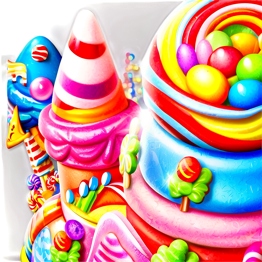 Candyland Dreamland Scene Png 65