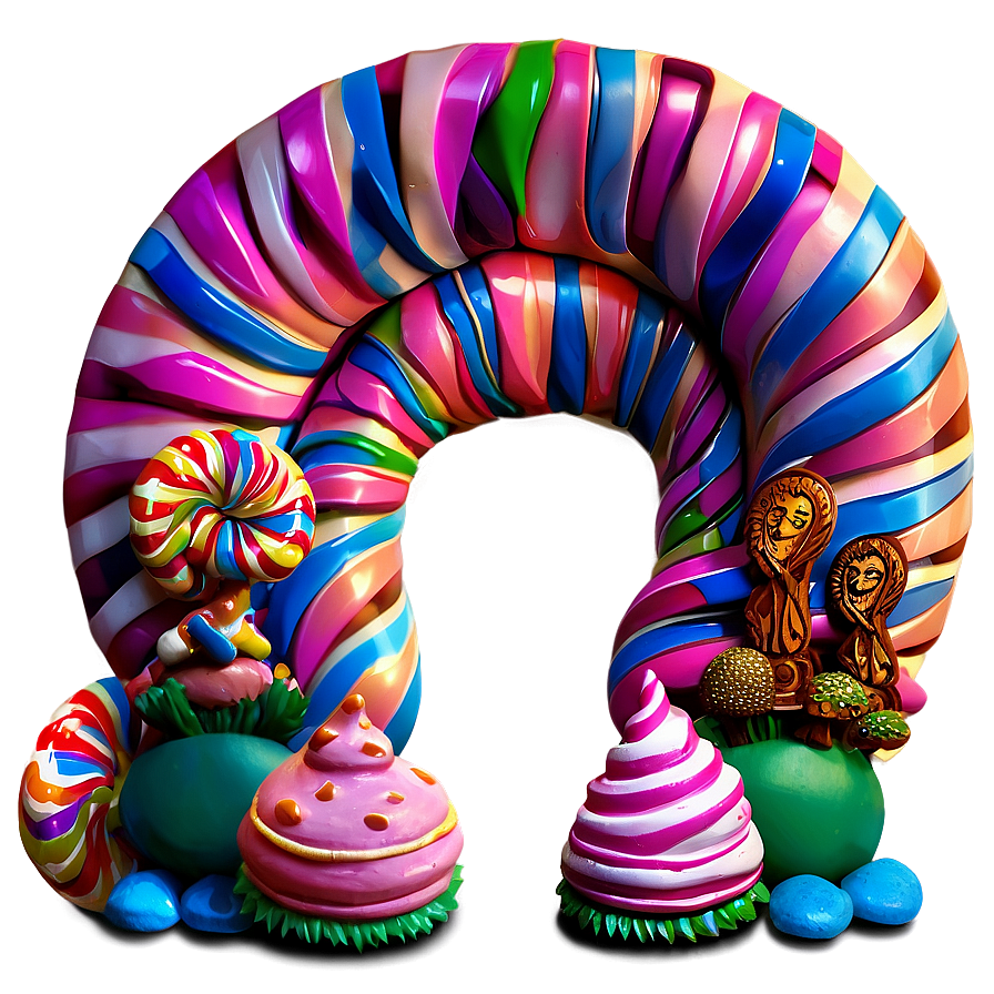 Candyland Dreamland Scene Png Jsq82