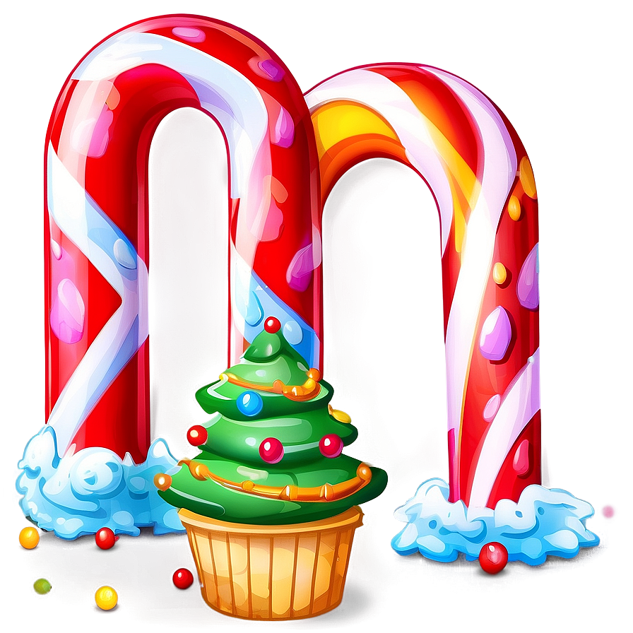 Candyland Festive Decorations Png 06202024