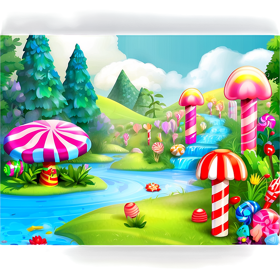 Candyland Luscious Landscapes Png Vup5