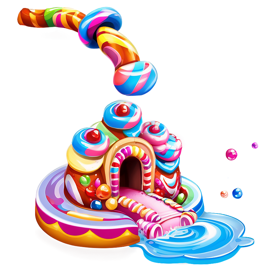 Candyland Sweet Splash Falls Png Yve75