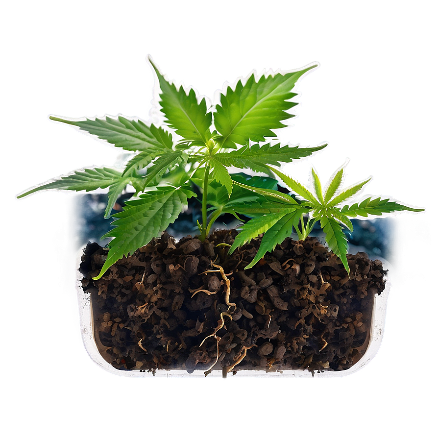 Cannabis Seedling Png 05032024