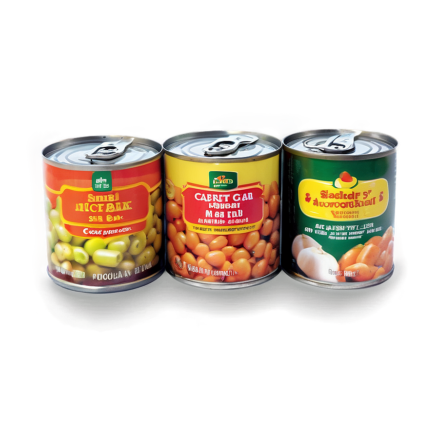 Canned Food For Quick Meals Png Yui59