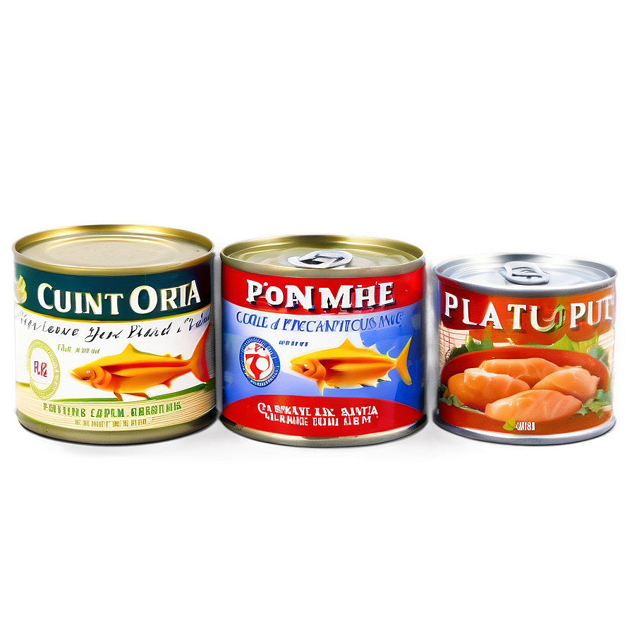 Canned Tuna Selection Png 06132024