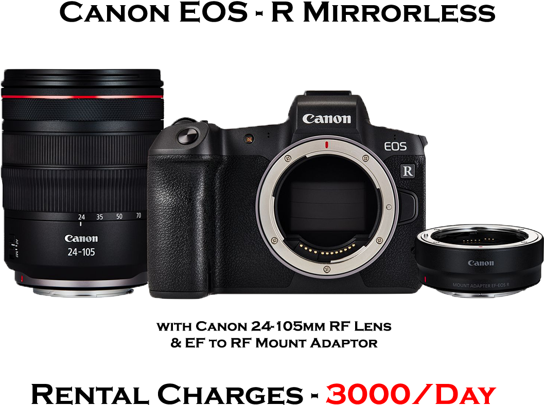 Canon E O S R Mirrorless Camera Rental