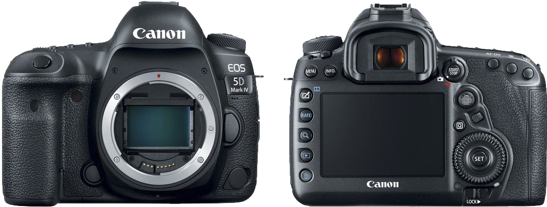 Canon E O S5 D Mark I V D S L R Camera Body Frontand Back