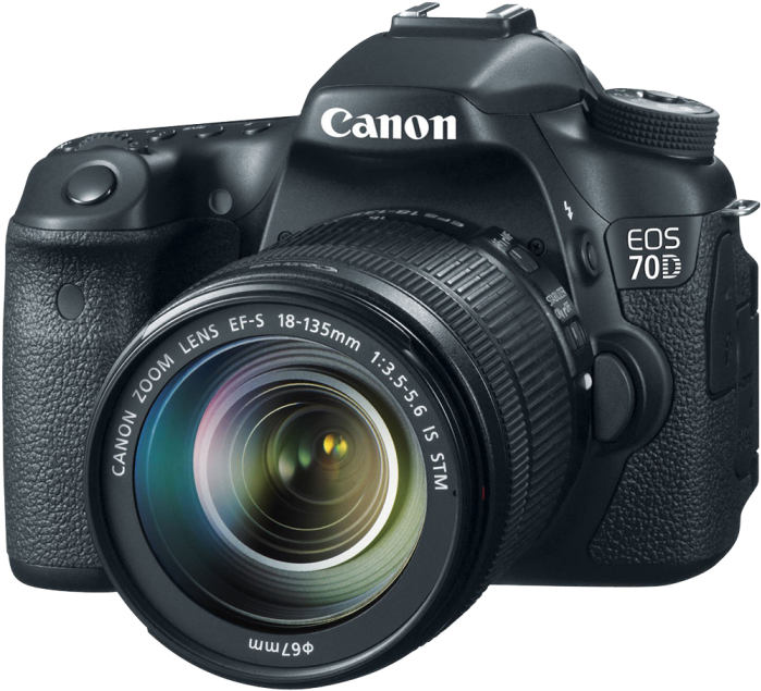 Canon E O S70 D D S L R Camerawith Lens